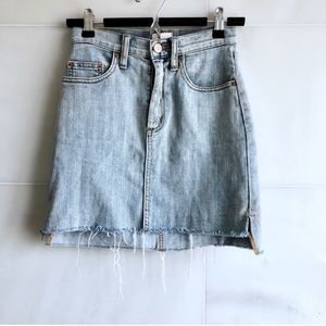 Wilfred denim skirt